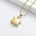 thumbnail image 6 of Star of David Urn Necklace for Ashes Cremation Jewelry for Women Men Stainless Steel Memorial Necklaces Ash Holder for Human / Pet, 6 of 7