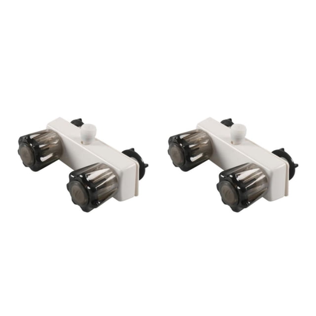 ZheElen RV Douche RV Douche Diverter RV Expérience Pratique Efficace Blanc 2Set