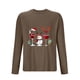 thumbnail image 3 of Blusas y camisas de manga larga con cuello redondo para hombre, ropa deportiva para el hogar, pijamas, camisetas de color liso, blusa deportiva para hombre, poliéster, 3 of 3