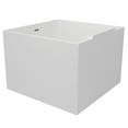 thumbnail image 5 of HEATGENE 39" Acrylic Freestanding Bathtub Contemporary Soaking Tub Easy to Install UPC Certified Drain & Overflow Assembly Included - Black Drain, 5 of 5