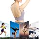 thumbnail image 4 of TFixol Sujetador deportivo para mujer, tirantes finos, espalda en U, camisola acolchada inalámbrica, 4 of 8