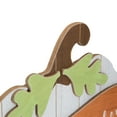 thumbnail image 3 of 19" White Wooden Pumpkin Favorite Season Hanging Wall Sign, 3 of 6