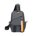 thumbnail image 2 of Dxzfnsa 2026 Upgrade Crossbody Bag Men's Multi Functional Chest Bag USB Rechargeable Crossbody Backpack Korean Style Casual Versatile Shoulder Bag, 2 of 6