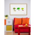 thumbnail image 5 of Marmont Hill "Three Meditators" by Maya Gur Framed Painting Print, 5 of 5