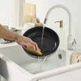 thumbnail image 3 of ZWILLING Pure 9.5-inch Stainless Steel Ceramic Nonstick Fry Pan, Ivory, 3 of 5