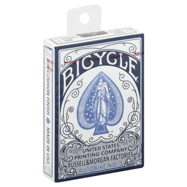 Bicycle Playing Cards Red Cyclist Russell & Morgan Deck for sale online 