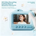 thumbnail image 3 of Cámara Digital Instantánea para Niños Diseño Campo de Flores Azul con Memoria 32GB Filtros Divertidos Grabación de Video Material Seguro Libre de BPA Ideal para Niños de 3 a 5 Años Resistente, 3 of 5