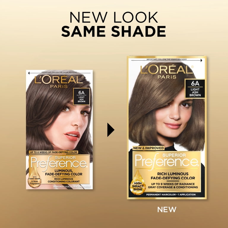 L'Oreal Paris Superior Preference 6AB Chic Auburn Brown Permanent