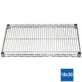 thumbnail image 4 of Shelving Inc. 18" d x 30" w x 96" h Chrome Wire Shelving with 4 Shelves, 4 of 5