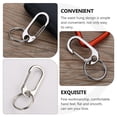 thumbnail image 3 of FENGGUIQU 2Ud Llavero Colgante De Cintura Plateado Para Auto Accesorio Durable Y Práctico, 3 of 8