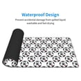 thumbnail image 3 of Rocae Happy Football for Gaming Mouse Pad, Mouse Pad Large, Office Computer Keyboard Mousepad, Keyboard and Mouse Pad with Stitched Edges,31.5 x 11.8 in, 3 of 5