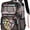 Semi Black, variant on Otanjou Clear Backpack, Heavy Duty TPU Transparent Backpack Stadium Events Approved, Clear Bookbag