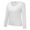 White, variant on Youmylove Women Crew Neck Lined Thermal Underwear Slim Warm Base Layers Long Sleeve Shirts Winter Top Warm Base Layers