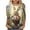 Brown*1, variant on Yxbdin Plus Size Easter Egg Shirt for Women 3/4 Sleeve Cute Bunny Graphic Tee Funny Spring Eggs Printed Crew Neck T Shirts Brown M