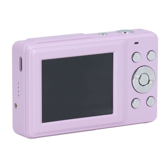 Cámara Digital, Cámarae Con Zoom Digital de 16x Con Pantalla de 2,5 Pulgadas, Luz de Relleno Incorporada, Cámara Compacta de Bolsillo de 44MP Para Niños,