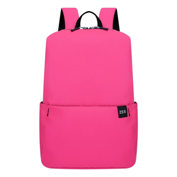 Mochila compacta para hombre y mujer, elegante mochila escolar, de nailon resistente, con múltiples compartimentos, para uso diario, ligera y portátil, ideal para estudiantes universitarios,