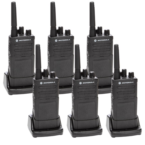 Motorola RMU2080 On-Site Rugged Two-Way Business Radio (RMU2080) (6-Pack)