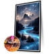 thumbnail image 2 of Cuadros Decorativos 5D bricolaje taladro redondo completo diamante pintura cielo estrellado Kit decoración del hogar (LP220) Wdftyju de costura negro 4 estilos, 2 of 9