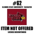 thumbnail image 2 of Illinois State Tailgater Rug 5'x6', 2 of 2