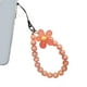 thumbnail image 4 of Cordón colgante para teléfono celular, correa para el cuello para teléfono, correa para la muñeca con cuentas de acrílico, accesorios para funda de te Naranja, 4 of 7