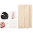 thumbnail image 2 of Tkrady Wooden Stick for Nails Double Cuticle Pusher Remover Manicure Pedicure Tool Gel Nail Remover, 2 of 5