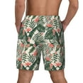 thumbnail image 4 of Haiem Palm Trees and Tropical Mens Swim Trunks with Compression Liner 2 in 1 Swimming Shorts Stretch Swimwear Quick Dry,Board Shorts-Large, 4 of 9