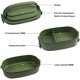 thumbnail image 2 of Caja de Almuerzo, Bento Caja a Prueba de Fugas para NiñOs Adultos, Juego de Cubiertos Bento Cajas, para NiñOs Hombres Mujeres Adultos Escuelas de Trabajo Verde, 2 of 7