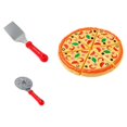 thumbnail image 1 of Juguete de cocina y corte de pizza para fiestas de bebés y niños | Regalo de simulación | Cumpleaños, 1 of 5