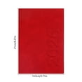 thumbnail image 3 of 2026 Planner Schedule Book A5 Size with 160 Pages Faux Leather Cover Binding for Laying Flat School Work Home Journaling, 3 of 6