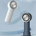 thumbnail image 2 of Maytalsory USB Outdoor Portable Handheld Fan With Semiconductor Refrigeration For Quick Cooling Three Wind 131A Blue, 2 of 6