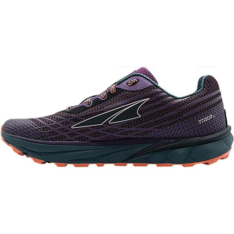 Women's Altra Footwear Timp 2 Trail Running Shoe Plum/Coral 6.5 M