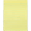 TOPS, TOP7524, Wide Ruled Glue - Top Canary Writing Pads - Letter, 12 / Pack