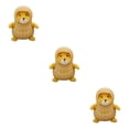 thumbnail image 1 of Vogacara Juguete de muñeca de rata de peluche de cacahuete de silicona, decoraciones de habitación portátiles para niñas Type1, 1 of 6