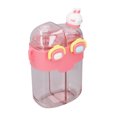 thumbnail image 1 of Cute Water Bottle, 780ML Straw Water Bottle With Straw Adjustable Strap Sticker, 1 of 8