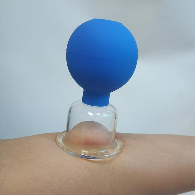 Ensemble de Ventouses en Verre pour le Corps - Tasses Faciales, Circulation et Explosion du Froid 2.08 Pouces
