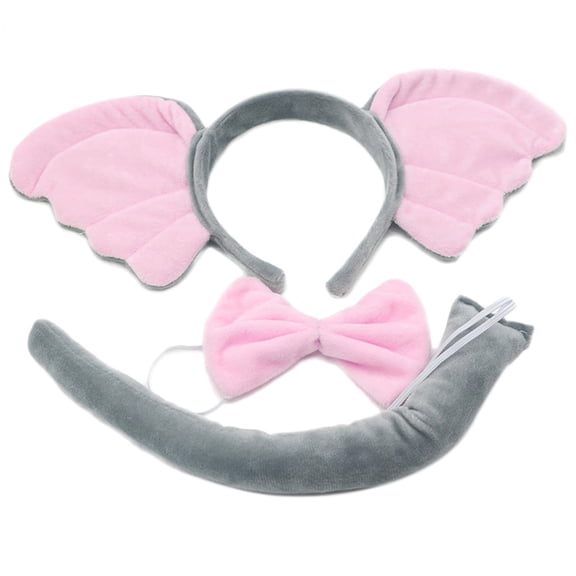 Cute Little Flying Elephant Plush Hair Hoop Suitable for Photo and Festival Makeup for for Children