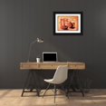 thumbnail image 3 of Dahlke, Izabella 14x11 Black Ornate Wood Framed with Double Matting Museum Art Print Titled - Seccesion Composition I, 3 of 4