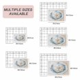 thumbnail image 6 of Blue Beige Coastal Outdoor Rug 3x5 Ft, Non Slip Washable Area Rug, Beach Nautical Coral Starfish Shell Patio Rugs Carpet Runner, Large Floor Mat for Indoor/Outdoor Deck Porch Camping, 6 of 8