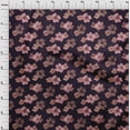 thumbnail image 4 of oneOone Silk Tabby Brown Fabric Floral & Sewing Craft Projects Fabric Prints By Yard 42 Inch Wide, 4 of 5
