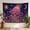 C, variant on XaaKee, Large Tapestry, Undergrowth Canopy Mystic Theme, High-Quality Polyester Bedroom Tapestry, 60x40Inch