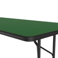 thumbnail image 4 of Correll Cfa3096Px-39 . 75 Inch High-Pressure Top Folding Tables - Adjustable Height - Green, 4 of 4