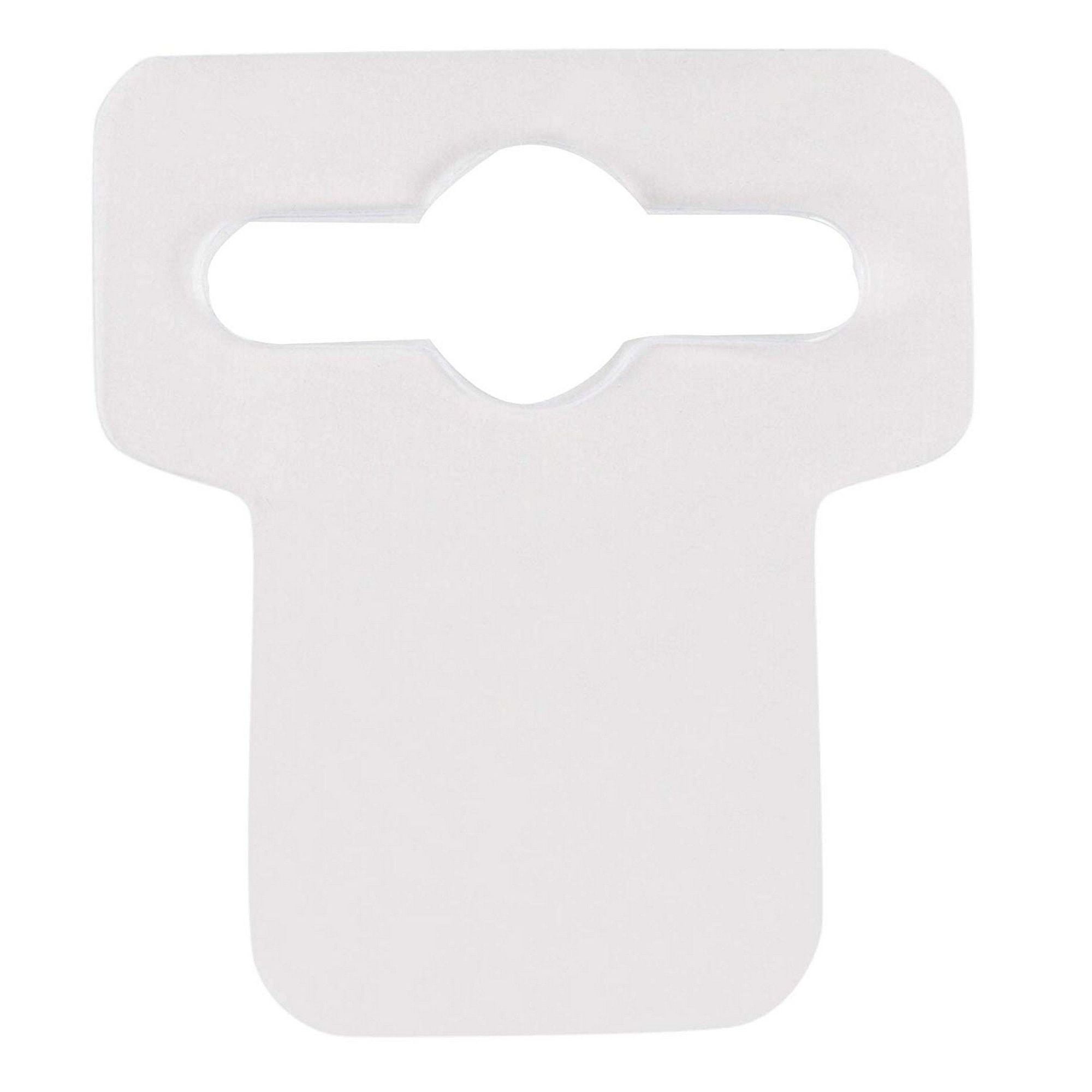 Hang Tabs 1000Pack Hanging Display Tabs with Peel and Stick Adhesive