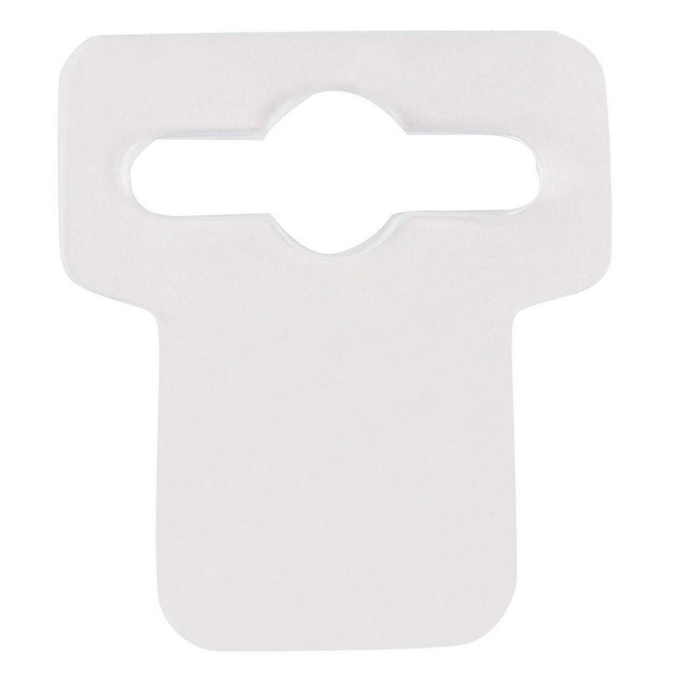 Hang Tabs 1000Pack Hanging Display Tabs with Peel and Stick Adhesive