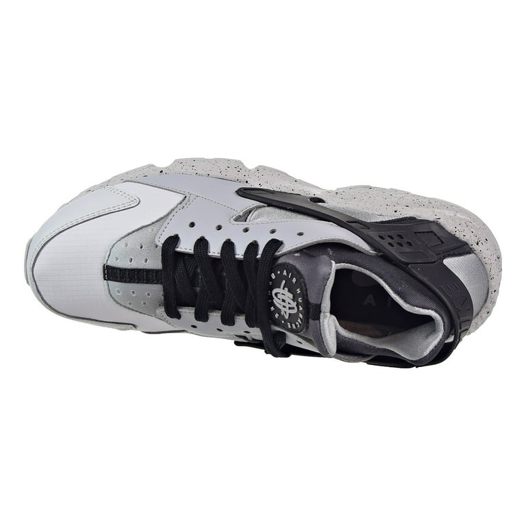 NIKE AIR HUARACHE PREMIUM SZ 9.5 PURE PLATINUM WOLF GREY BLACK