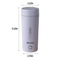 thumbnail image 3 of mtvxesu Water Cup, Travel Kettle Car Kettle Portable Electric Kettle, 3 In 1 Mini Car Kettle , Fast Water Boil Small Tea Pot, Automatic Shut Off Tea Kettle, Water Heater for Tea, 3 of 8