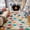 Color 4, variant on Gelasgo Colorful Geometric Velvet Area Rug, Diamond Pattern Decorative Carpet, Soft Indoor Floor Mat for Bedroom Living Room Nursery Dorm Office Home Decor