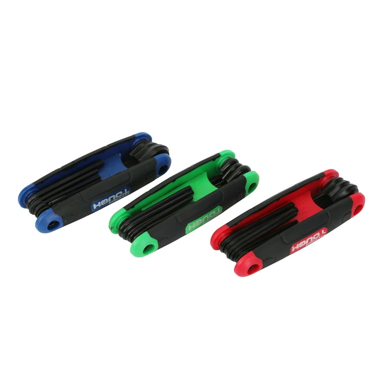 K-HICA 140TFG/N　3個セット Hyper Tough 3 Piece Folding Hex Key Set, Holiday Gift - Walmart.com