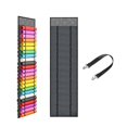 thumbnail image 1 of Vinyl Roll Holder With 48 Compartments, Vinyl Roll Storage Organizer Wall Craft Room Organizers And, 1 of 5