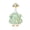 A05_multicoloured, variant on Porch Goose Outfits, Spring Summer Goose Clothes Costume with Bathrobe Coffee Cup Curlers for Outdoor Garden Lawn Yard Patio Decoration