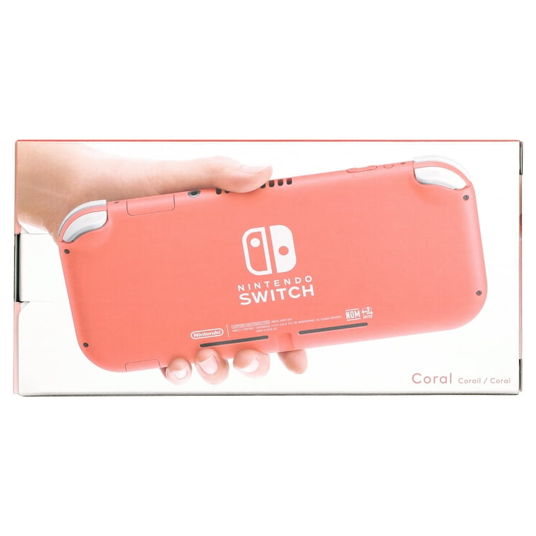 Nintendo Switch Lite Console, Coral - Walmart.com